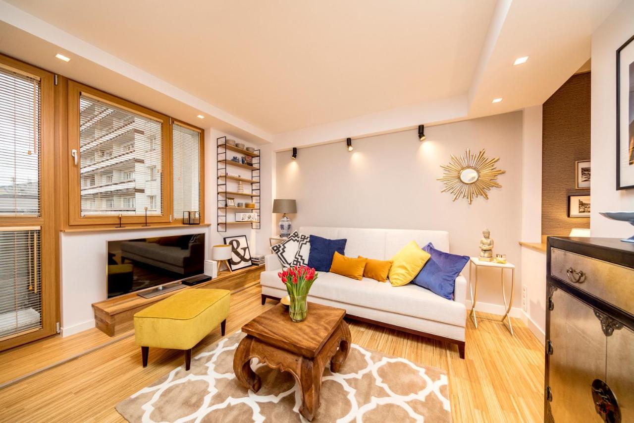 Golden Apartment With Air Condition By Your Freedom Warschau Exterior foto