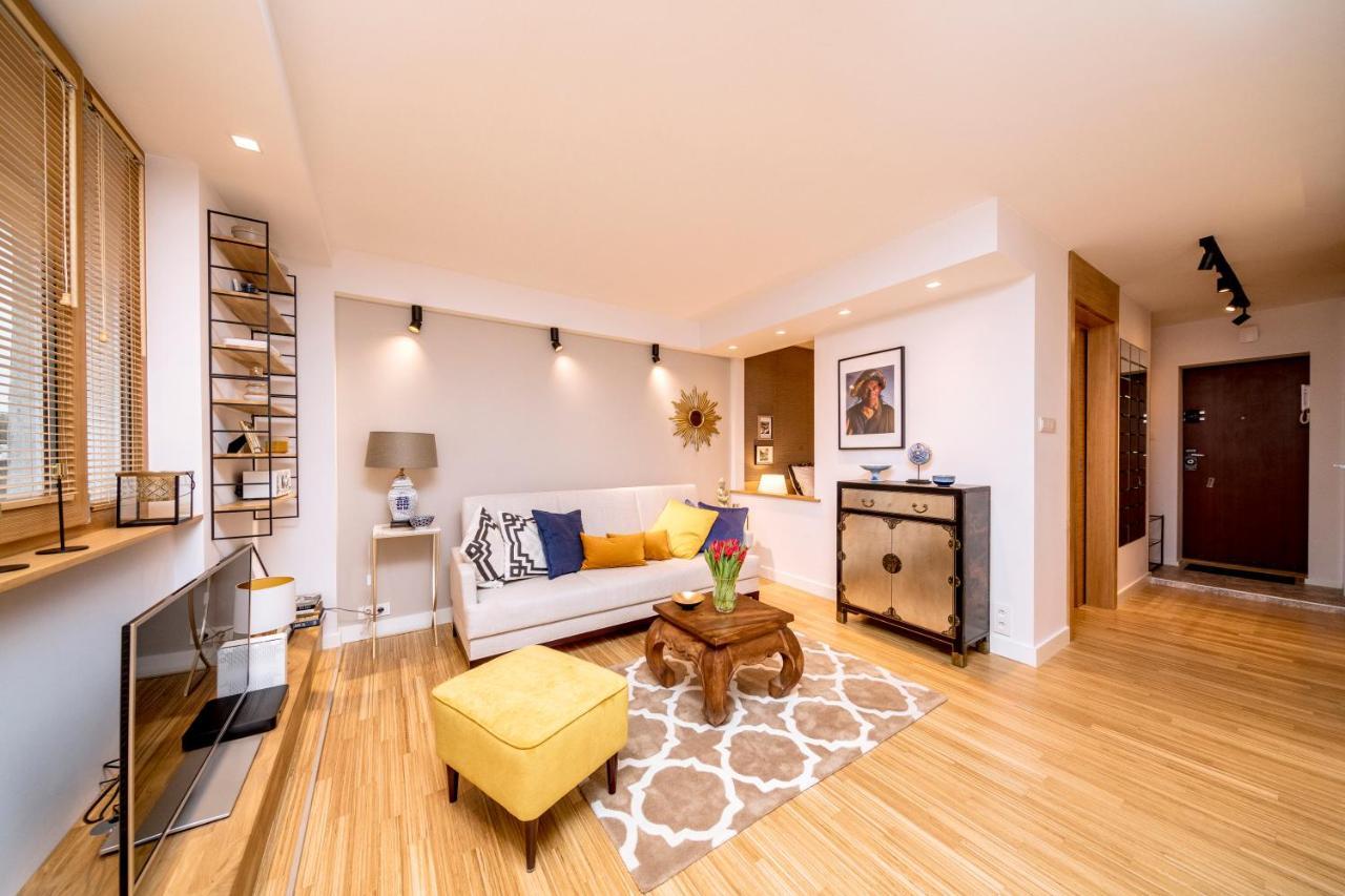 Golden Apartment With Air Condition By Your Freedom Warschau Exterior foto
