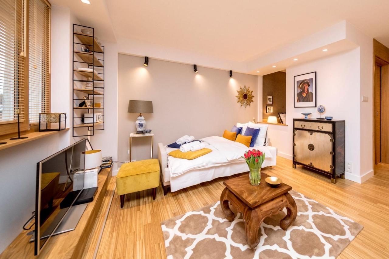 Golden Apartment With Air Condition By Your Freedom Warschau Exterior foto